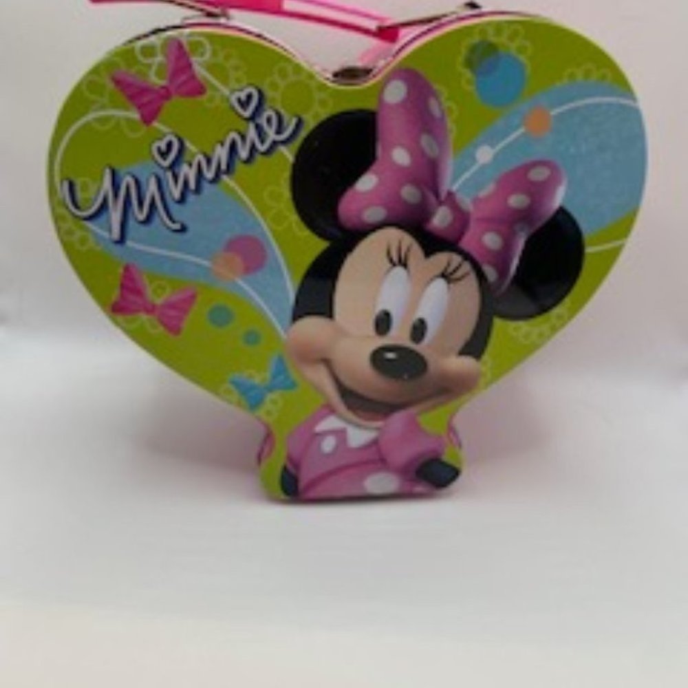 Disney Minnie Mouse Pink Metal Party Favor Purse
